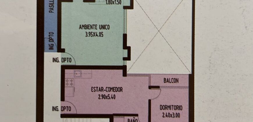 Acogedor y silencioso depto en 9 de Julio al 2600