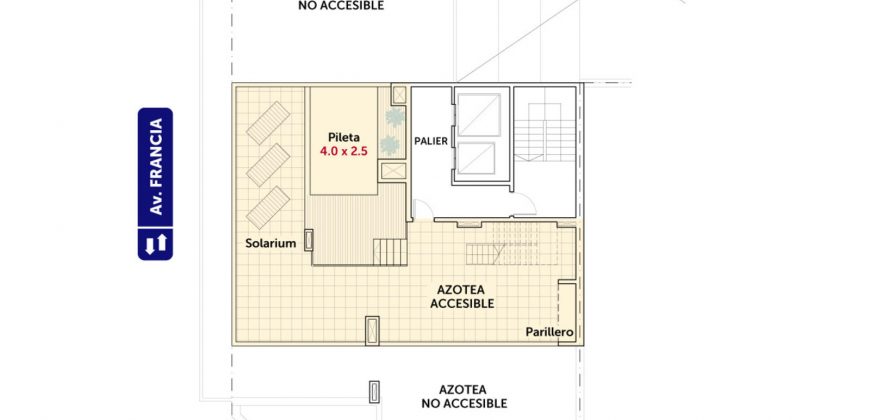 Impecable monoambiente con amenities