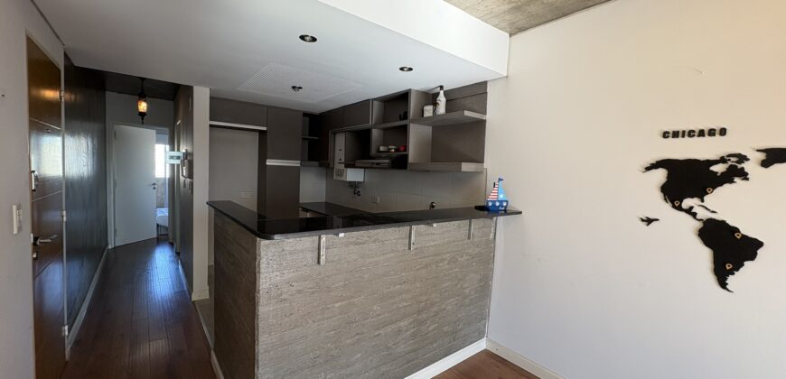 Soñado departamento de 1 dormitorio con cochera